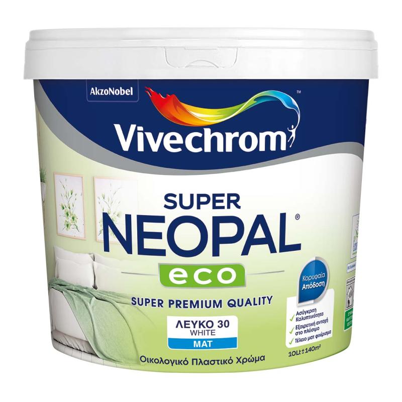 Vivechrom Super Neopal Οικολογική Πλαστική Βάση Ματ Finish P 1L